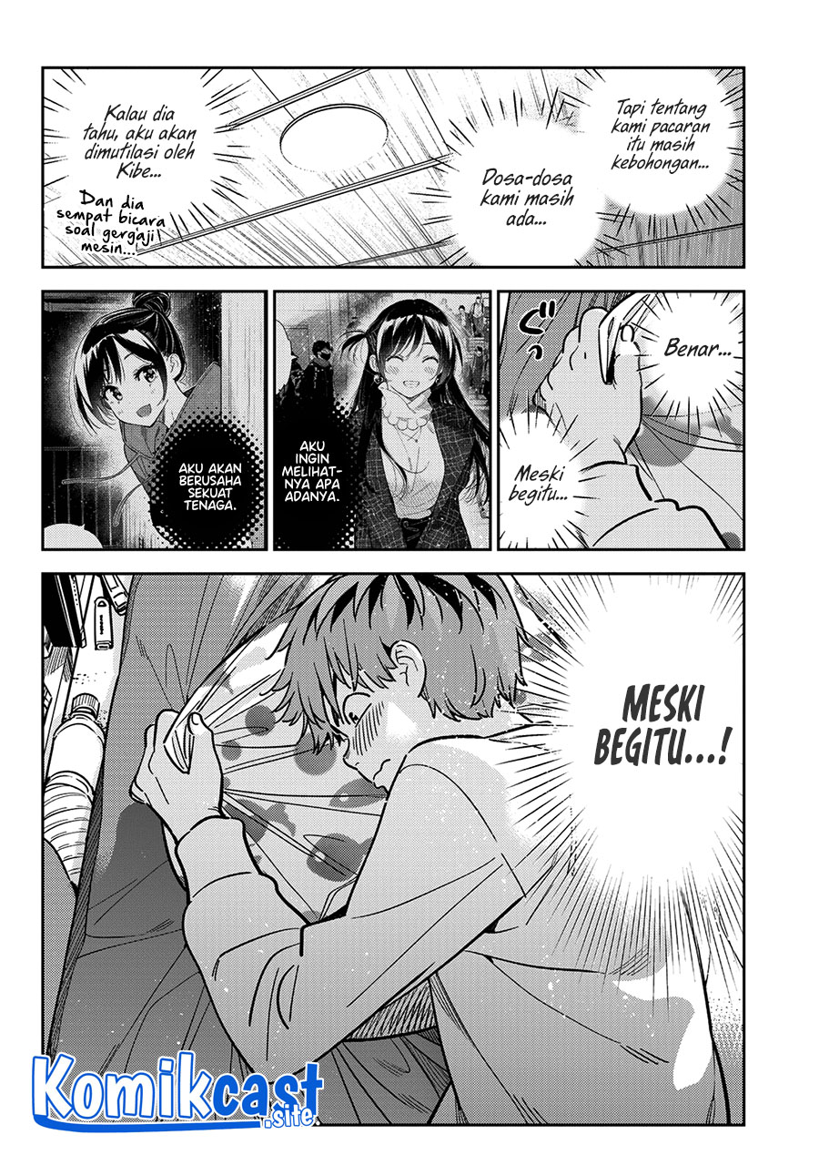 Kanojo, Okarishimasu Chapter 245 Gambar 17
