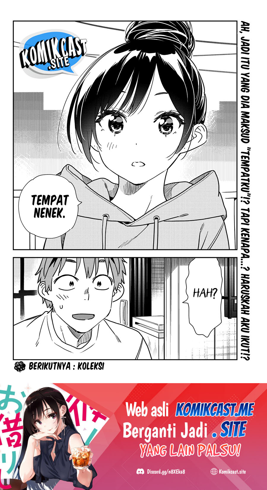 Kanojo, Okarishimasu Chapter 245 Gambar 21