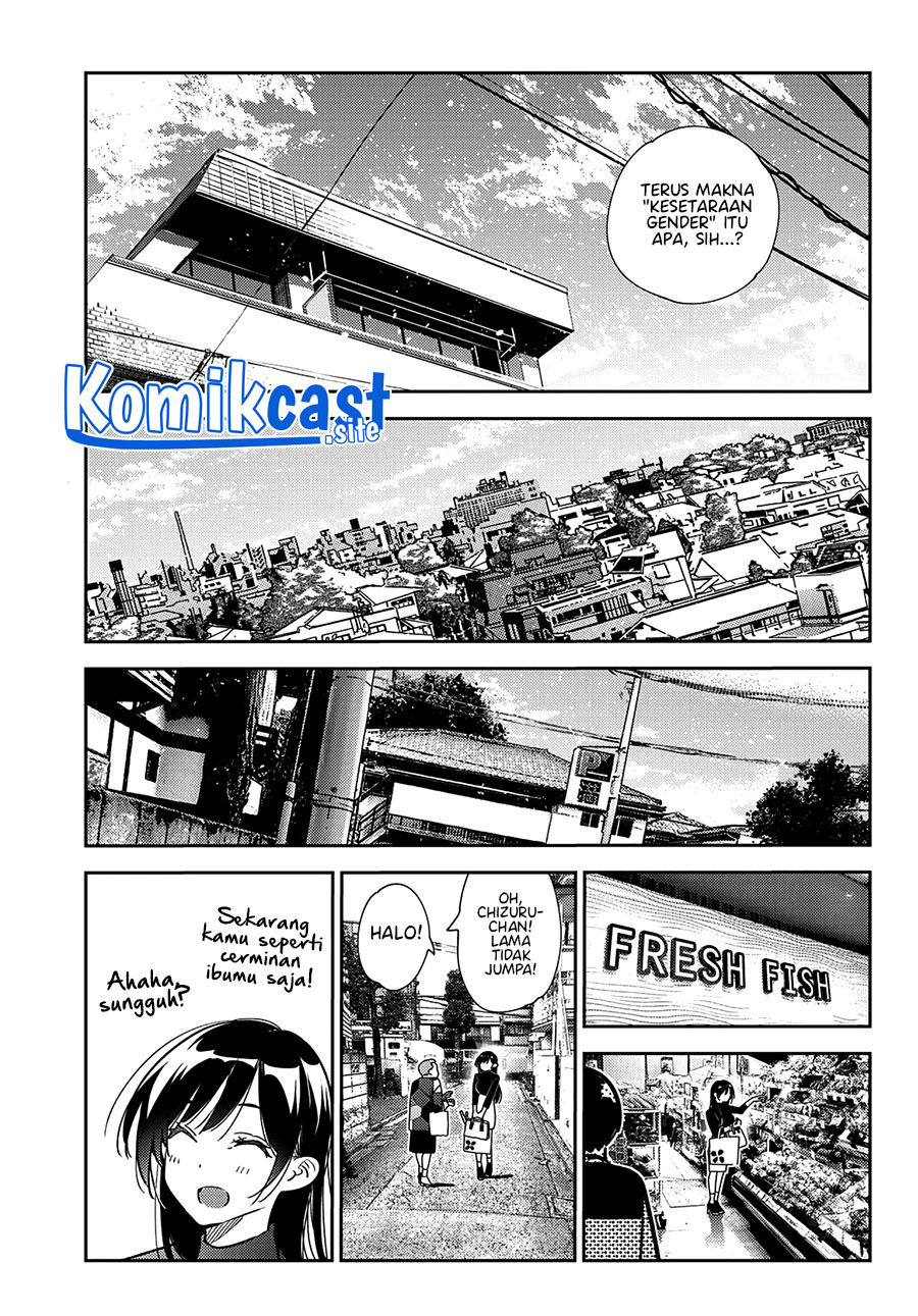 Kanojo, Okarishimasu Chapter 250 Gambar 10