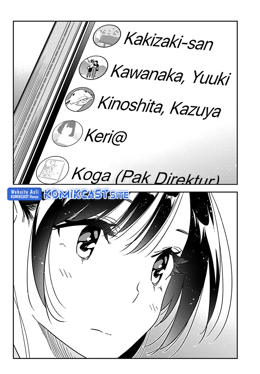Kanojo, Okarishimasu Chapter 250 Gambar 18