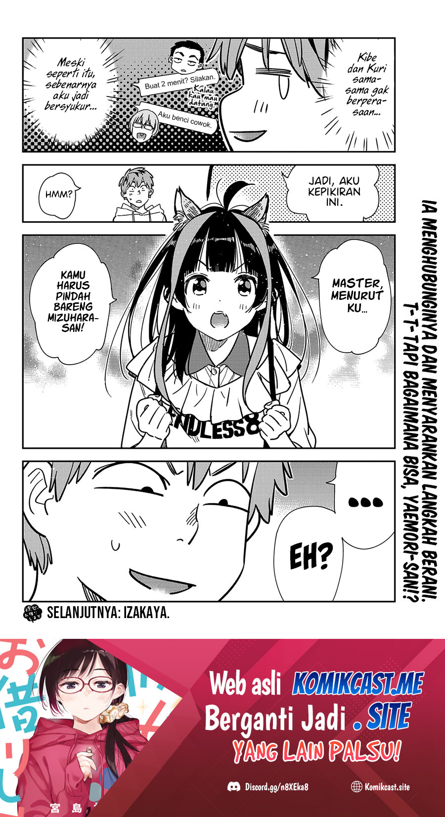 Kanojo, Okarishimasu Chapter 250 Gambar 20