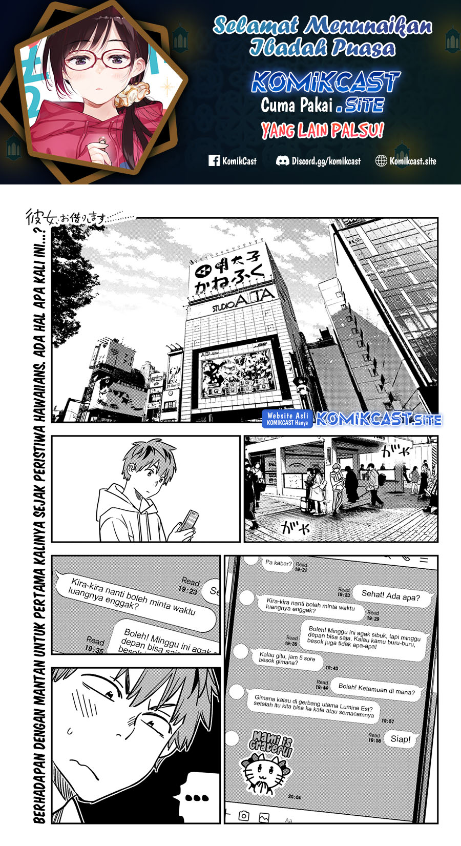 Kanojo, Okarishimasu Chapter 263 Gambar 2