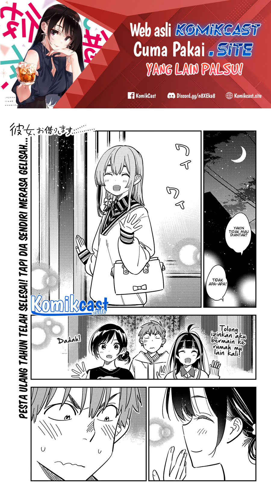 Kanojo, Okarishimasu Chapter 271 Gambar 2
