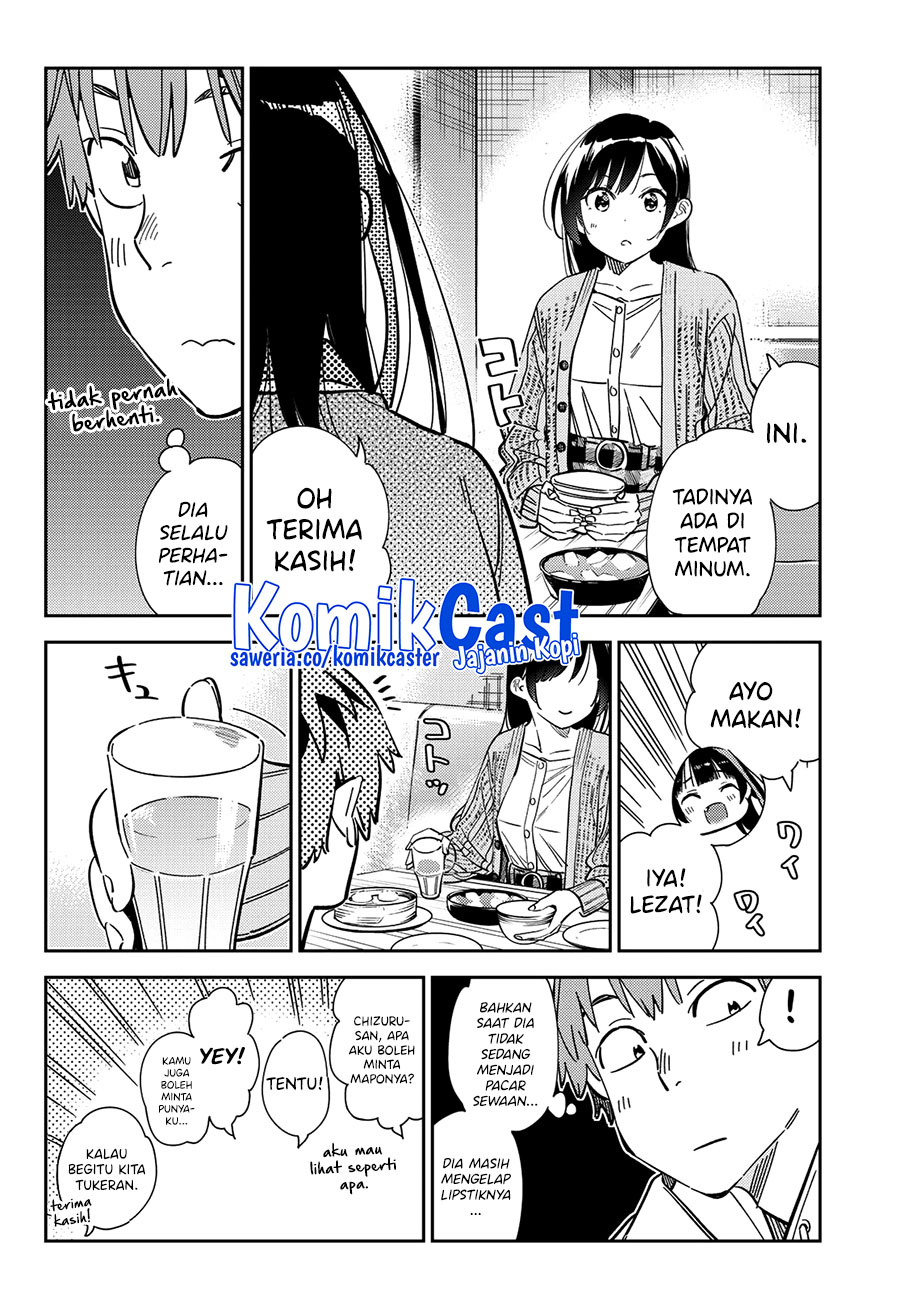 Kanojo, Okarishimasu Chapter 280 Gambar 9