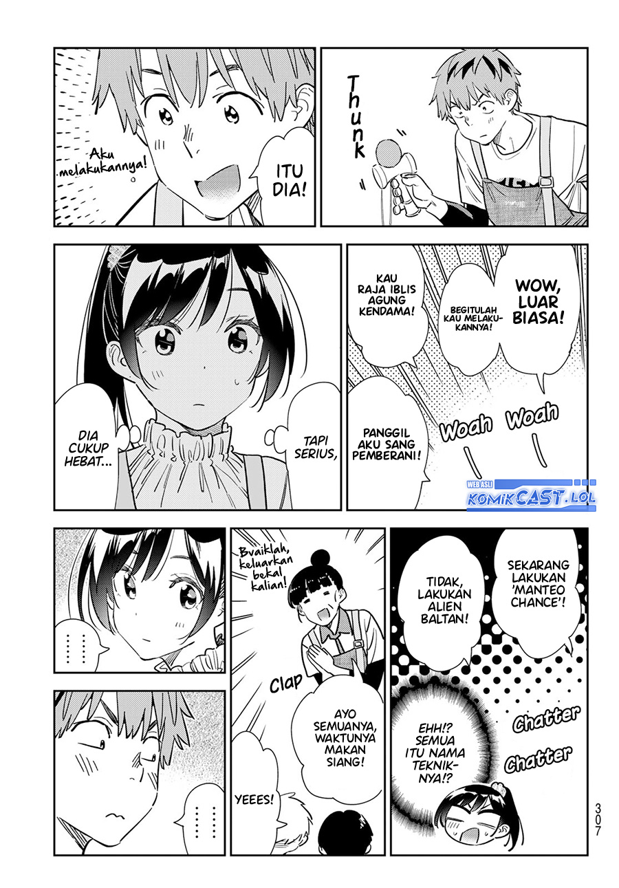 Kanojo, Okarishimasu Chapter 293 Gambar 14