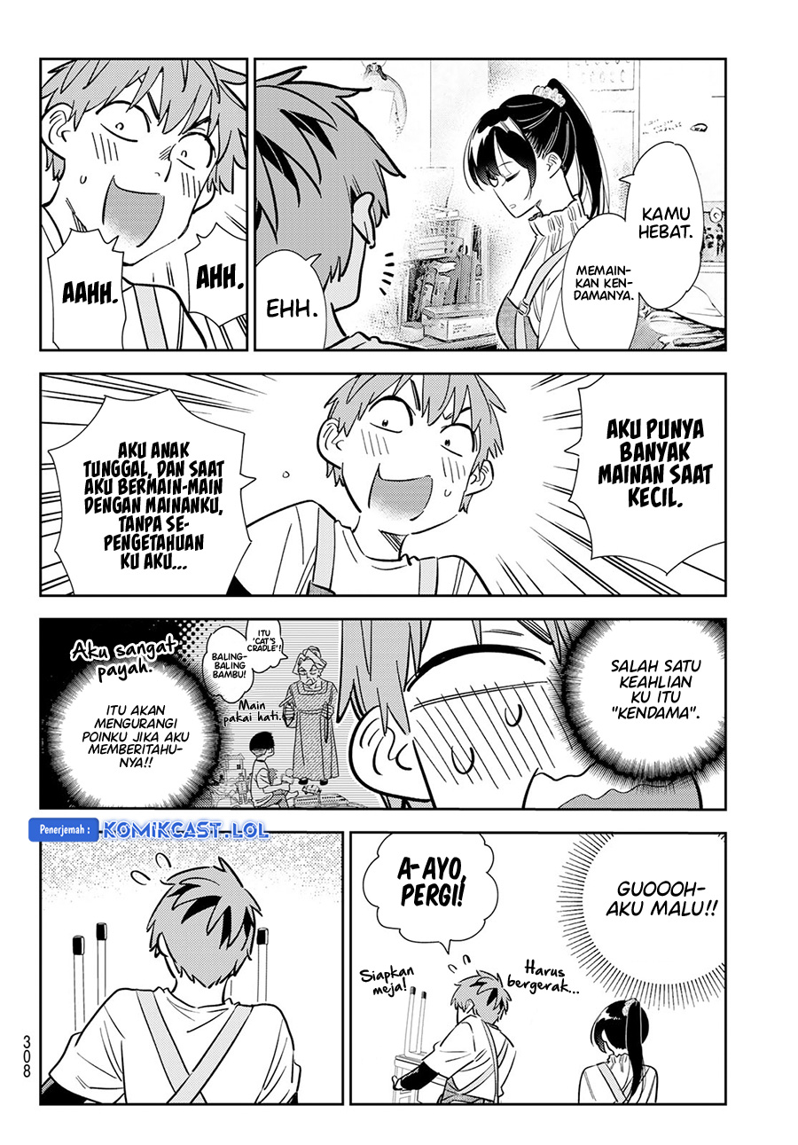 Kanojo, Okarishimasu Chapter 293 Gambar 15