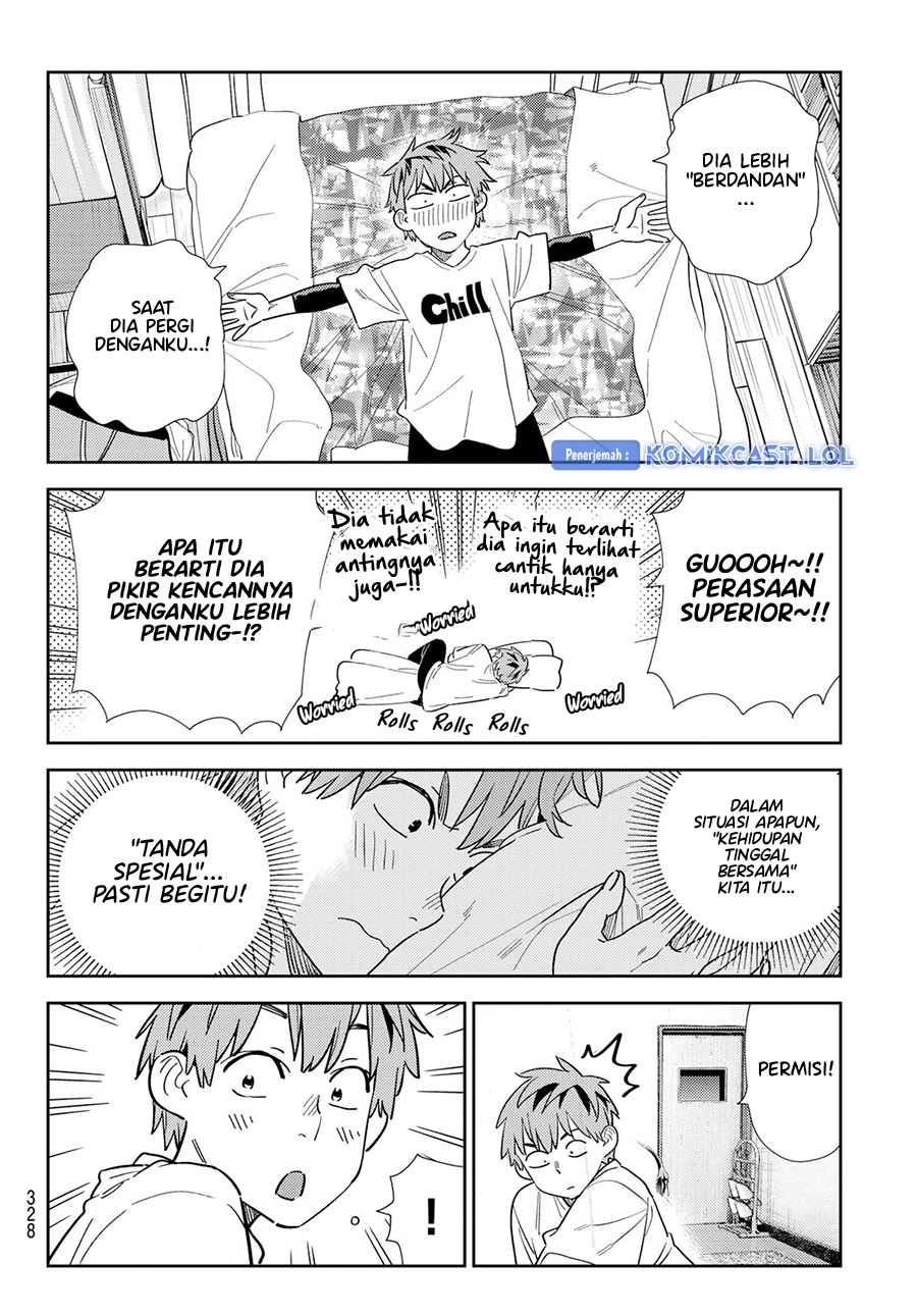 Kanojo, Okarishimasu Chapter 298 Gambar 7