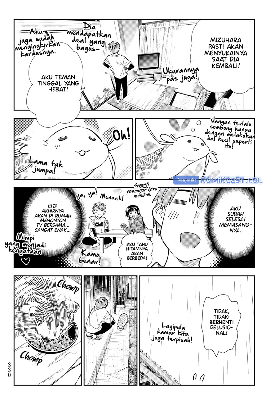 Kanojo, Okarishimasu Chapter 298 Gambar 9