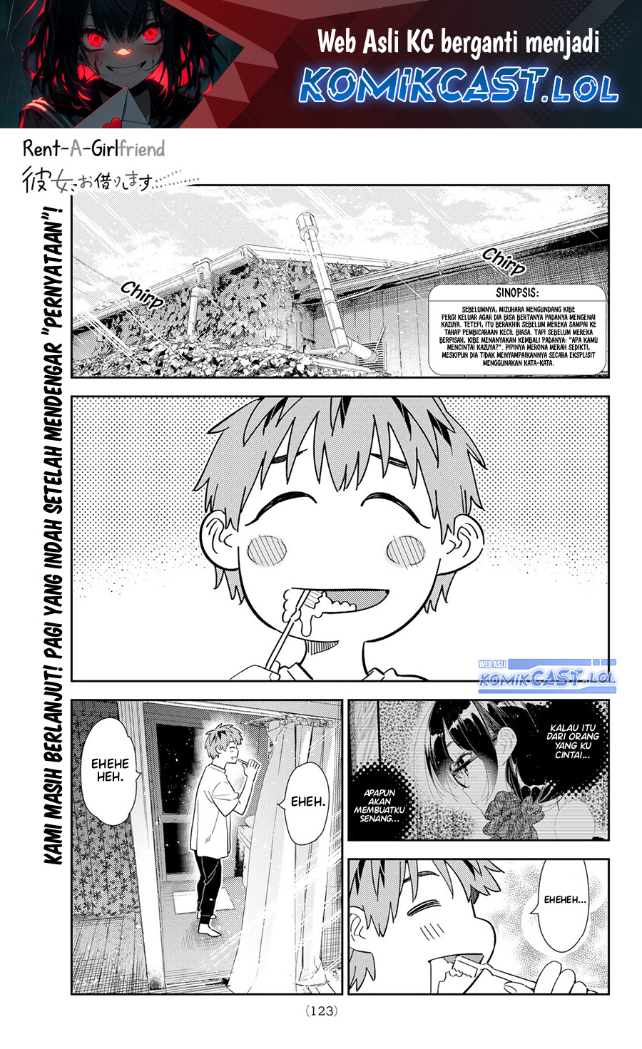 Kanojo, Okarishimasu Chapter 304 Gambar 2