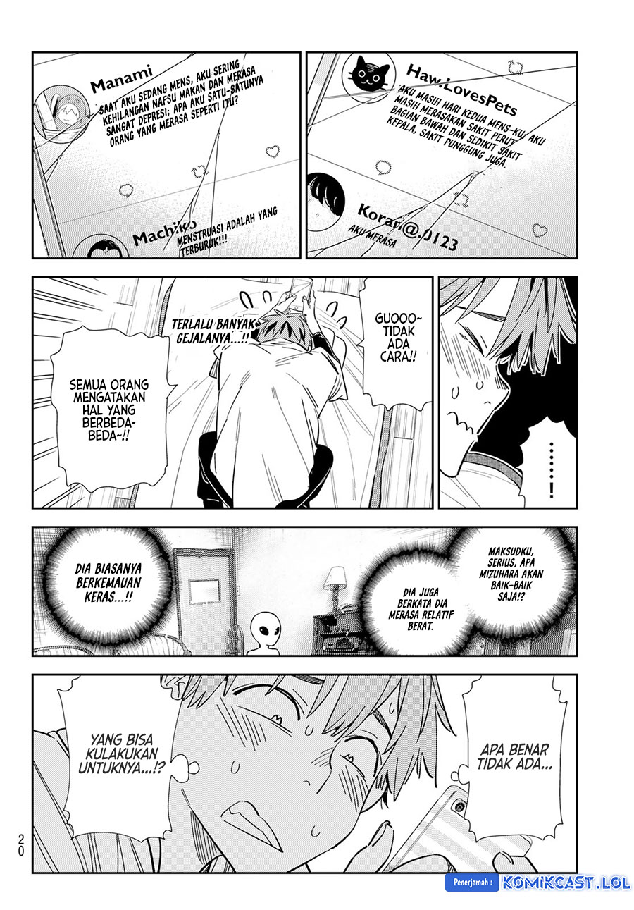 Kanojo, Okarishimasu Chapter 305 Gambar 8