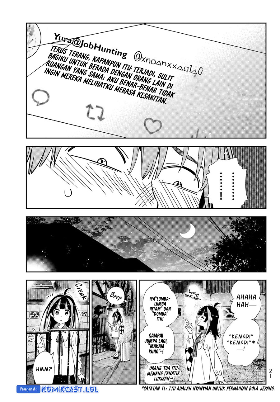 Kanojo, Okarishimasu Chapter 305 Gambar 9