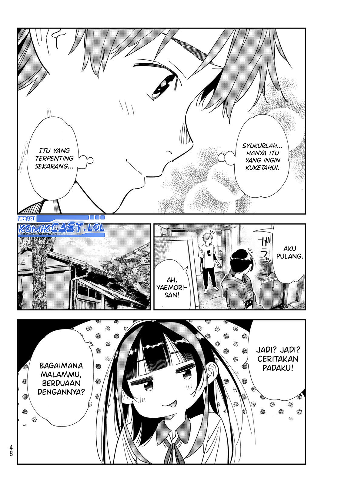 Kanojo, Okarishimasu Chapter 307 Gambar 9