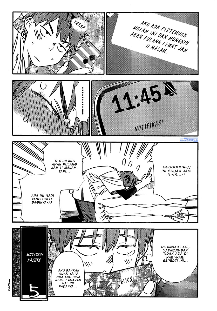 Kanojo, Okarishimasu Chapter 315 Gambar 5