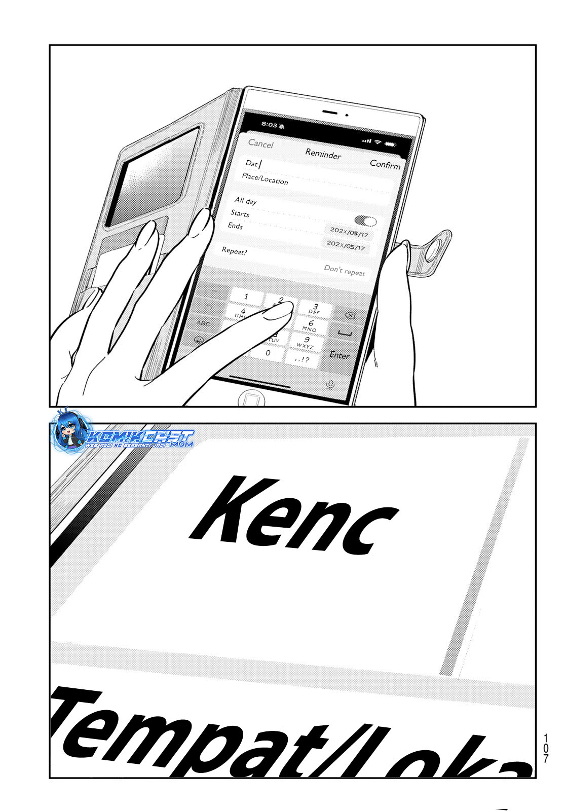 Kanojo, Okarishimasu Chapter 317 Gambar 4
