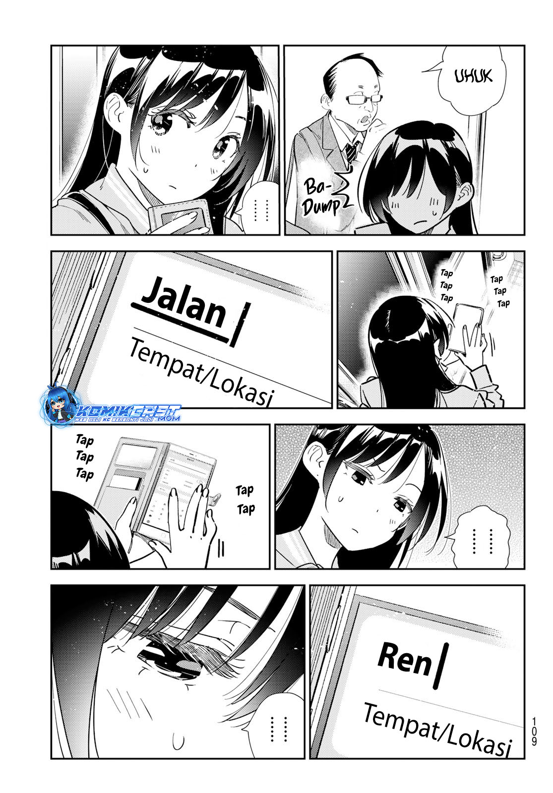 Kanojo, Okarishimasu Chapter 317 Gambar 6