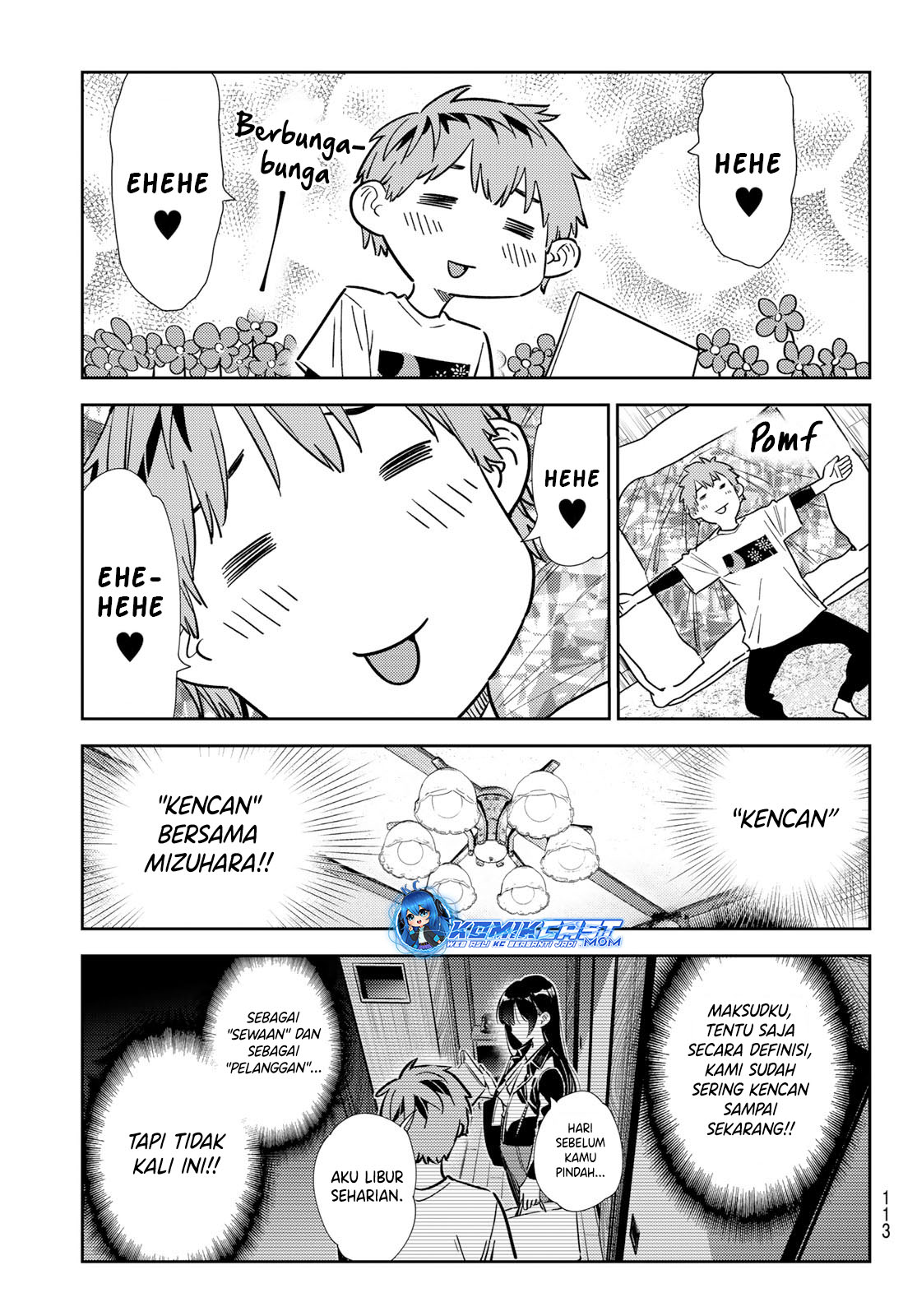 Kanojo, Okarishimasu Chapter 317 Gambar 10