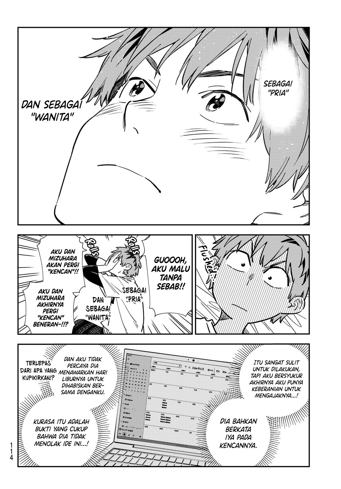 Kanojo, Okarishimasu Chapter 317 Gambar 11