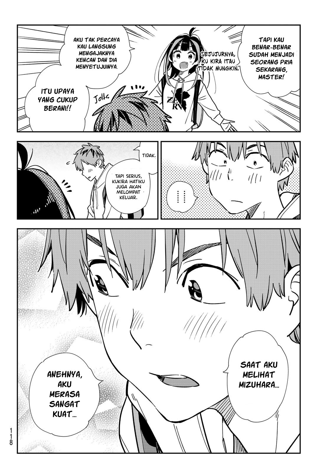Kanojo, Okarishimasu Chapter 317 Gambar 15