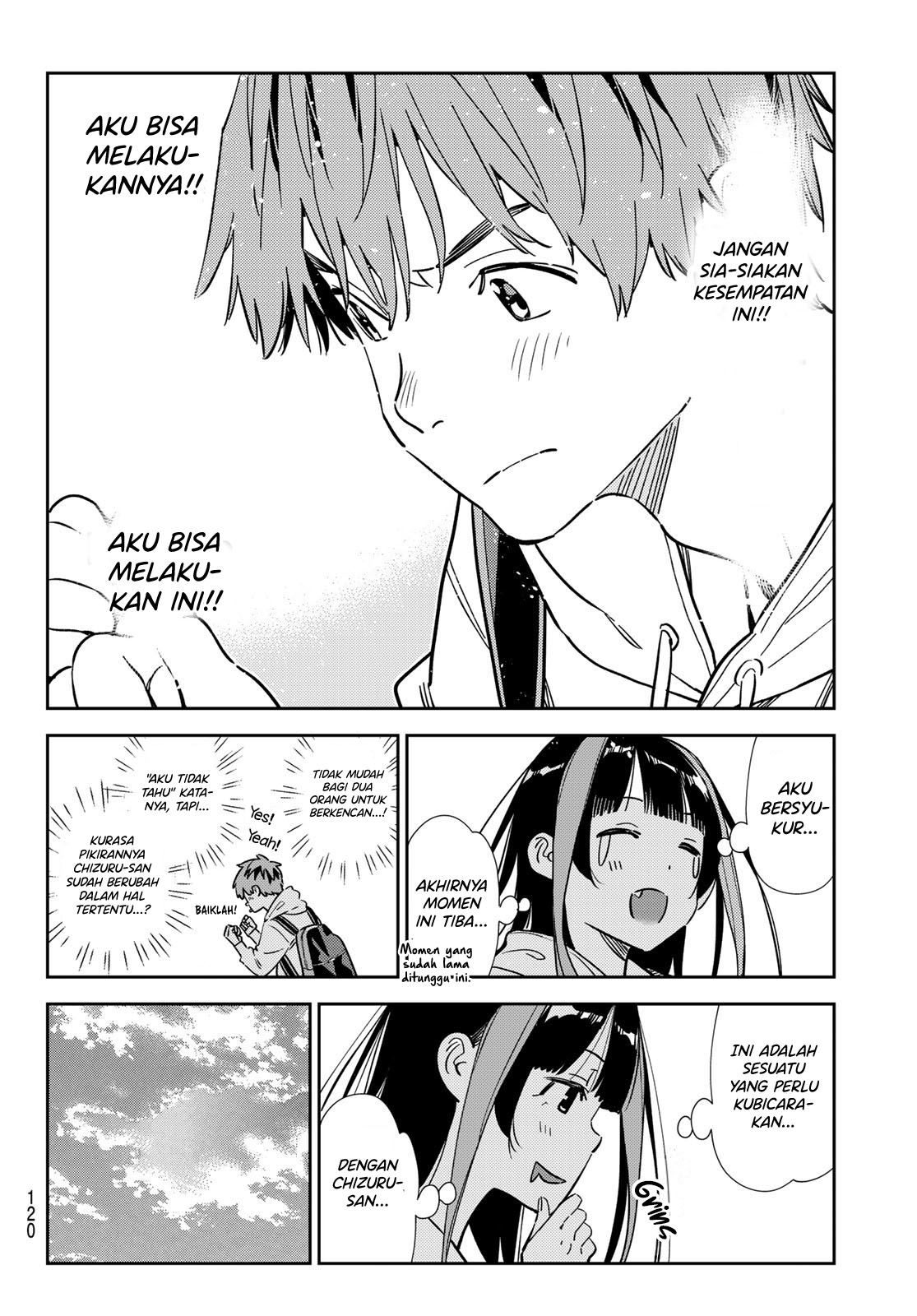 Kanojo, Okarishimasu Chapter 317 Gambar 17