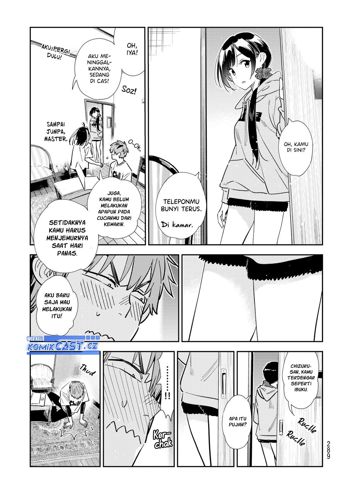 Kanojo, Okarishimasu Chapter 318 Gambar 6