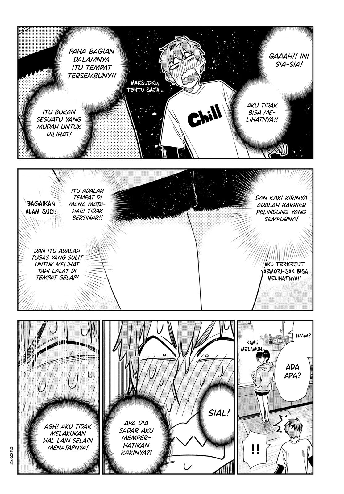 Kanojo, Okarishimasu Chapter 318 Gambar 11