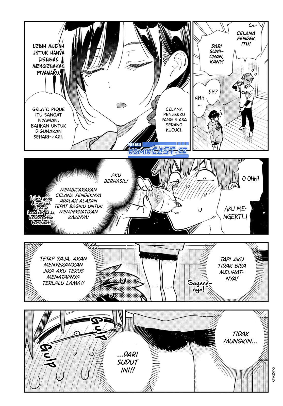 Kanojo, Okarishimasu Chapter 318 Gambar 12