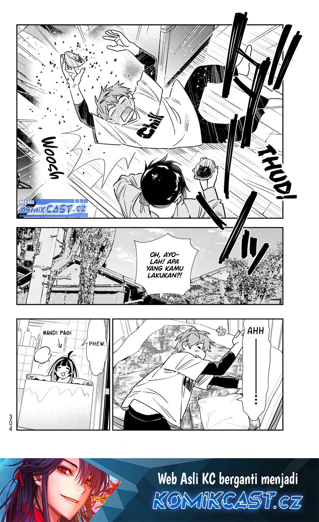 Kanojo, Okarishimasu Chapter 318 Gambar 20