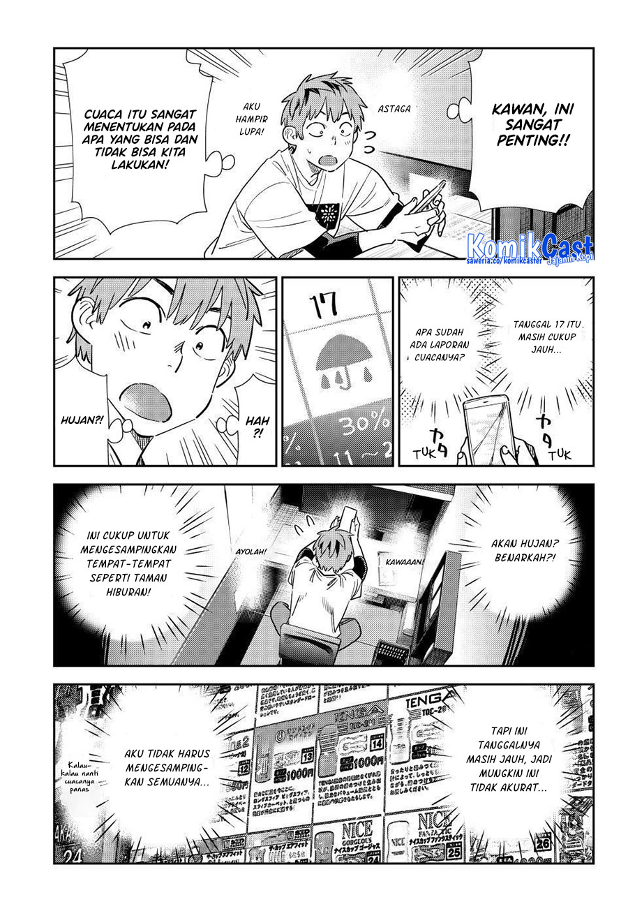 Kanojo, Okarishimasu Chapter 323 Gambar 8