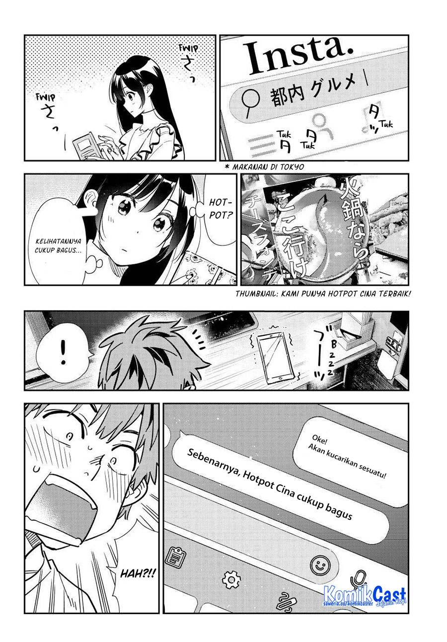 Kanojo, Okarishimasu Chapter 323 Gambar 15