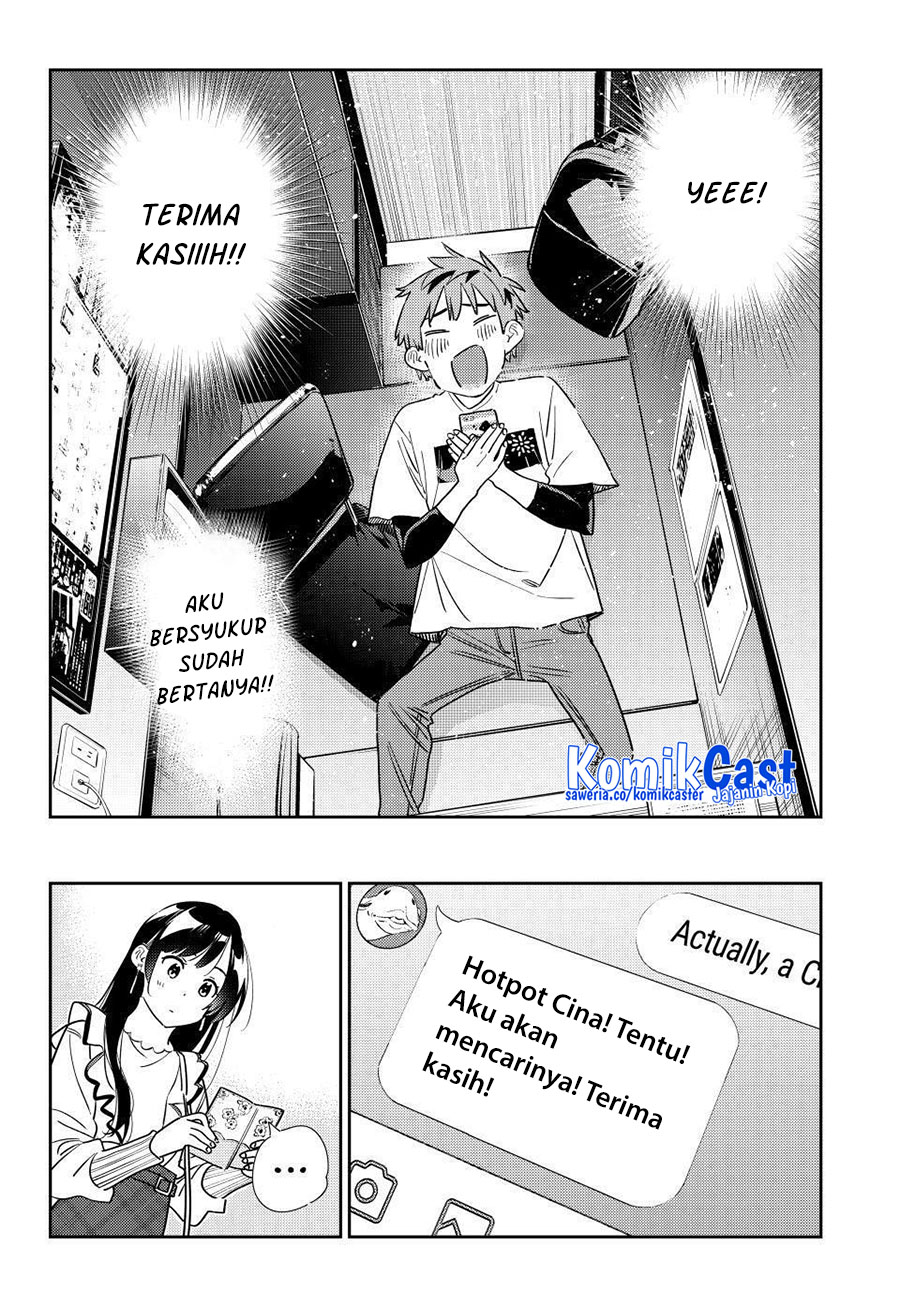 Kanojo, Okarishimasu Chapter 323 Gambar 17
