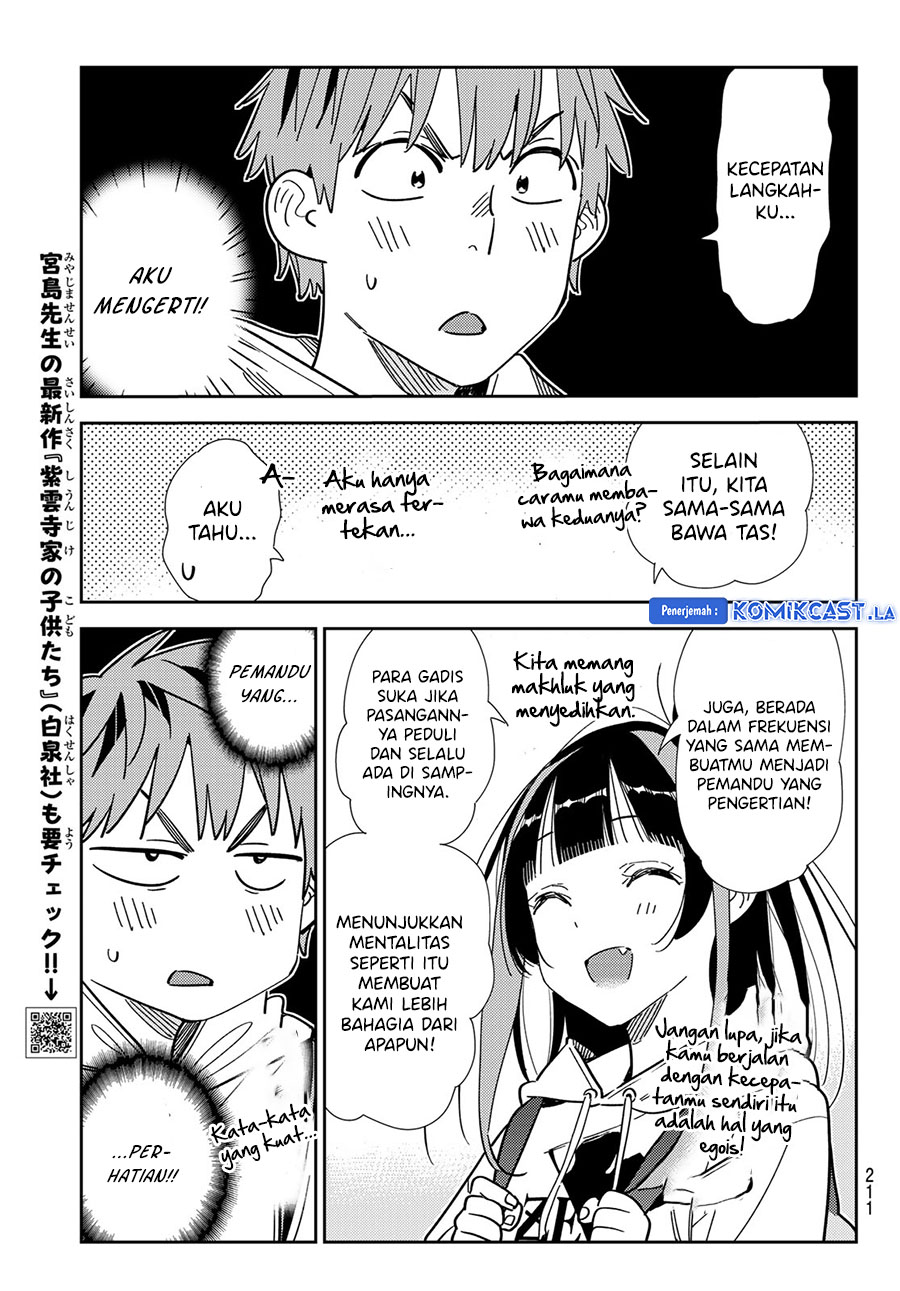 Kanojo, Okarishimasu Chapter 334 Gambar 7