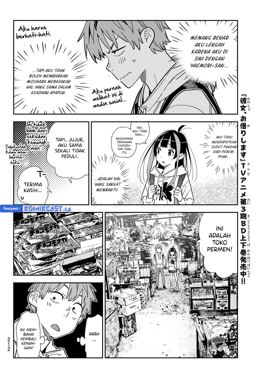 Kanojo, Okarishimasu Chapter 334 Gambar 8