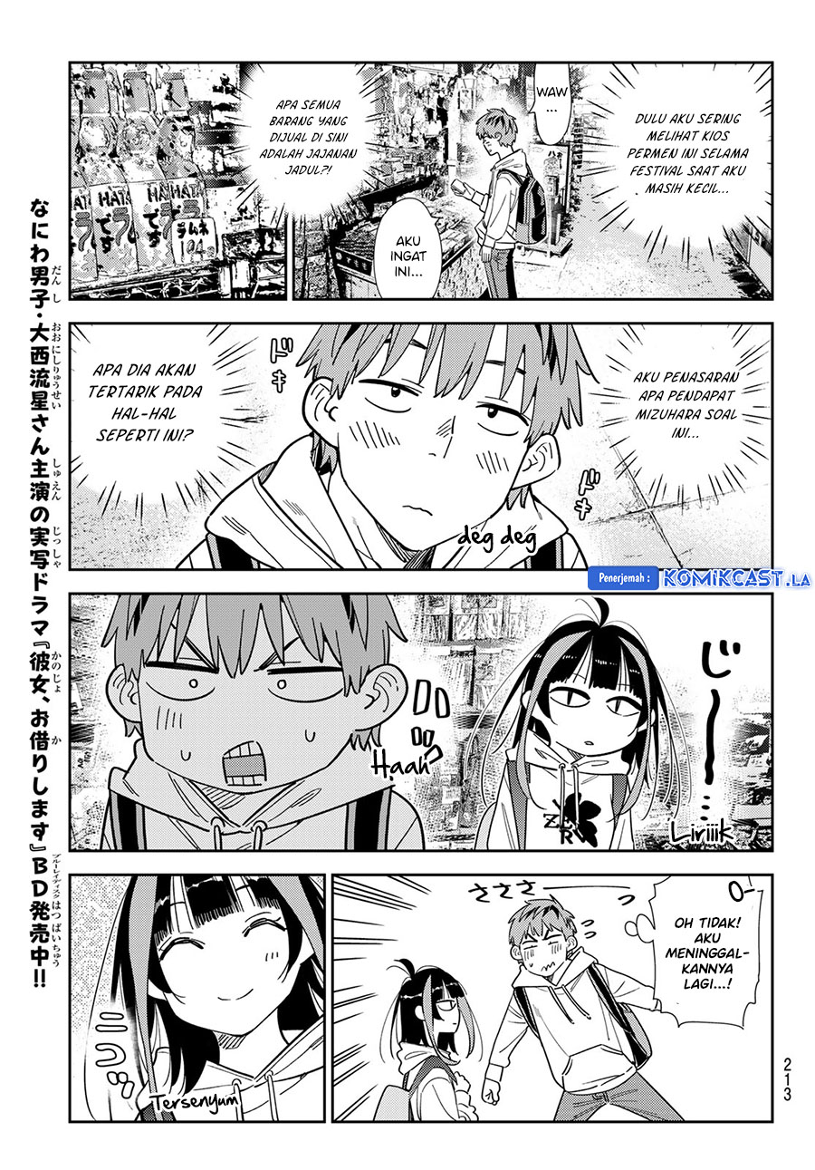 Kanojo, Okarishimasu Chapter 334 Gambar 9