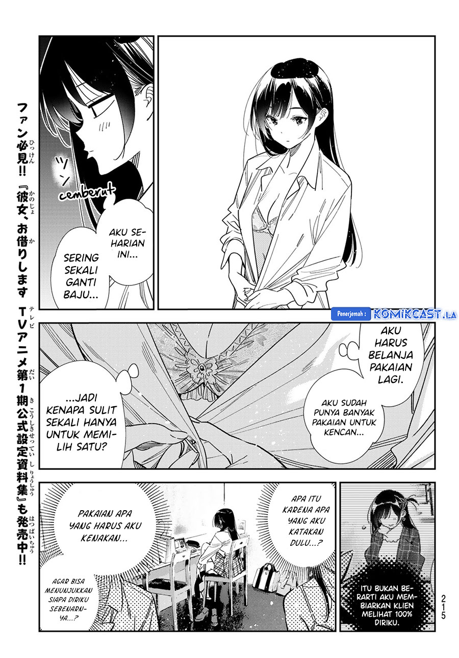 Kanojo, Okarishimasu Chapter 334 Gambar 11
