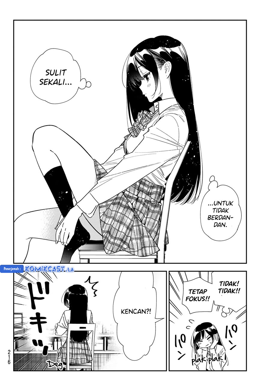 Kanojo, Okarishimasu Chapter 334 Gambar 12