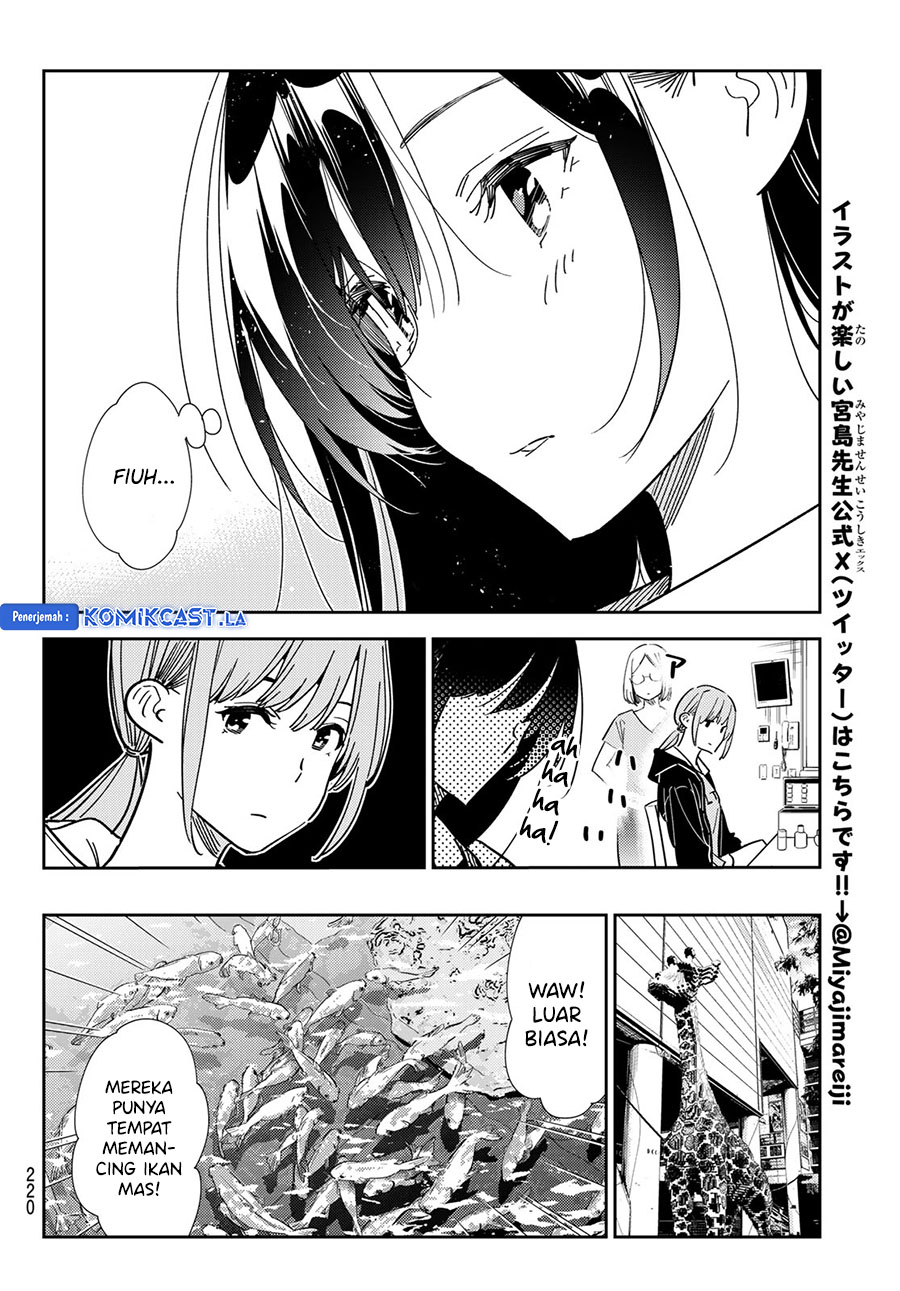Kanojo, Okarishimasu Chapter 334 Gambar 16