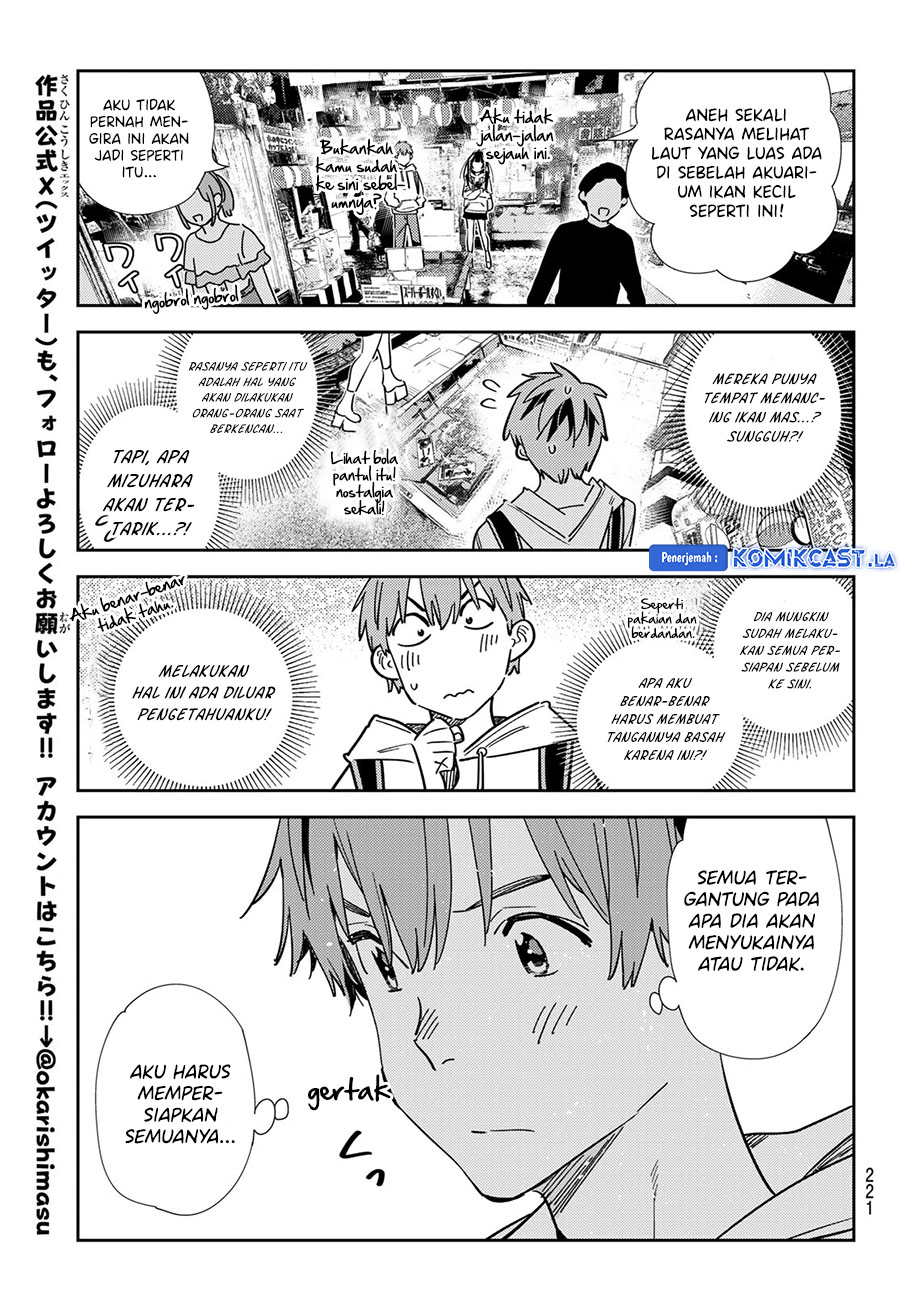 Kanojo, Okarishimasu Chapter 334 Gambar 17