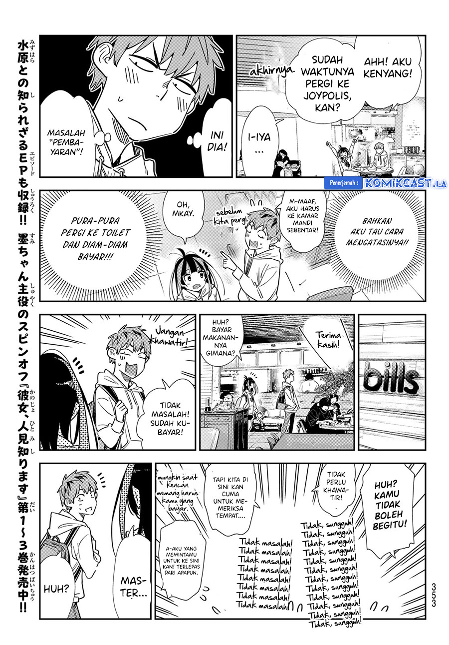 Kanojo, Okarishimasu Chapter 336 Gambar 13