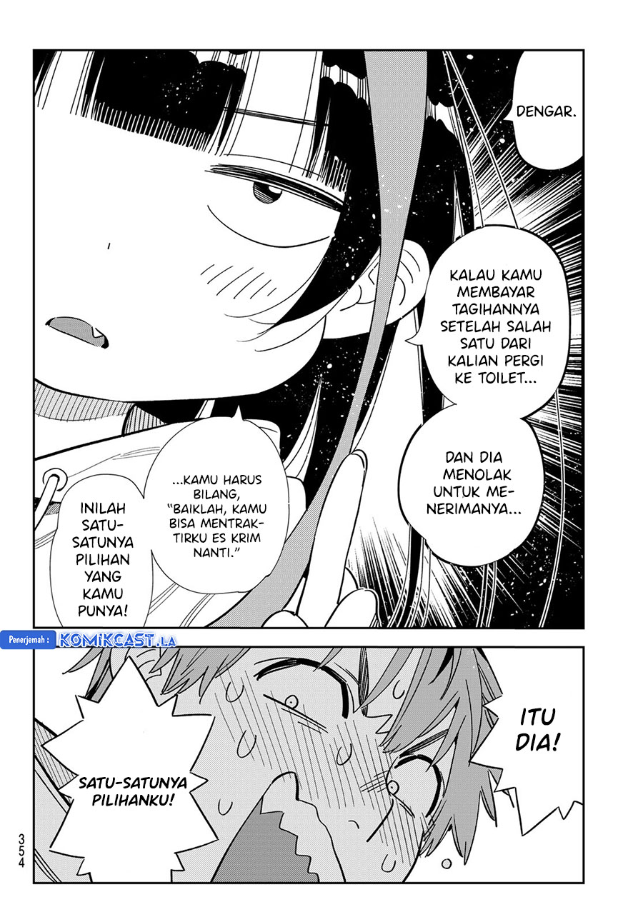 Kanojo, Okarishimasu Chapter 336 Gambar 14