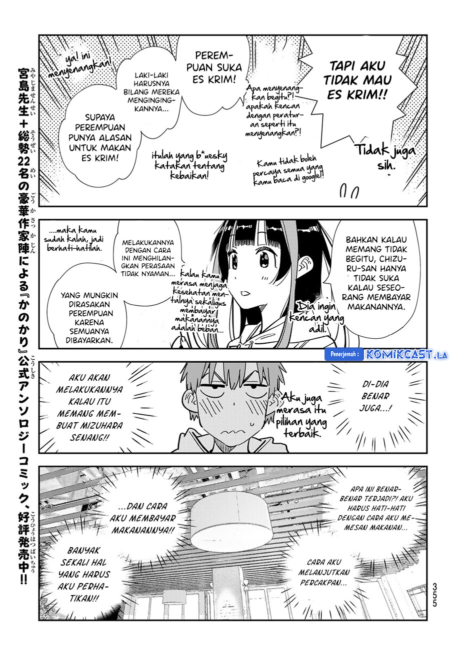 Kanojo, Okarishimasu Chapter 336 Gambar 15