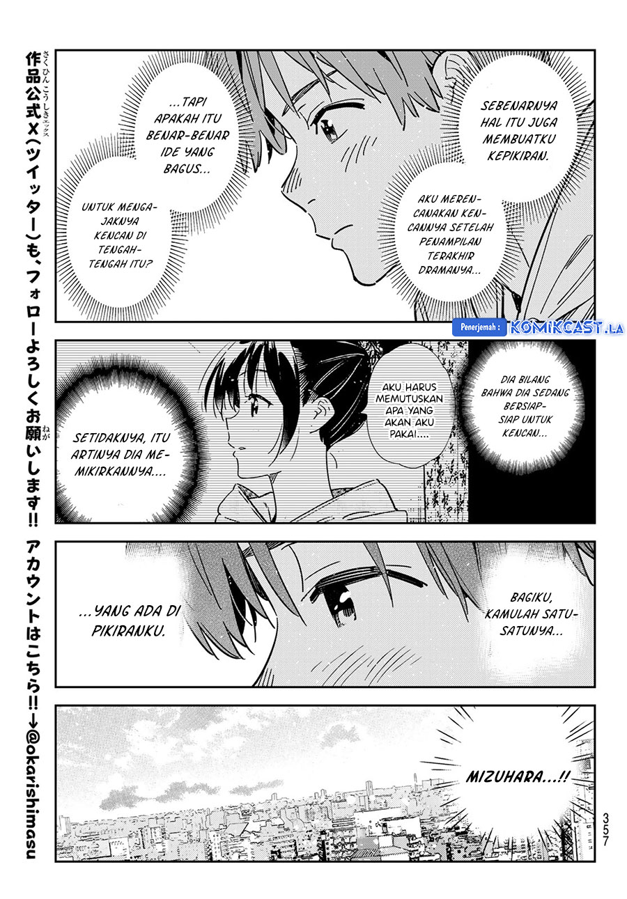 Kanojo, Okarishimasu Chapter 336 Gambar 17