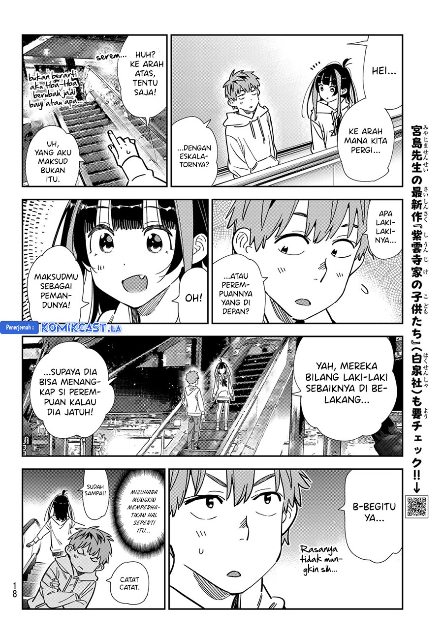 Kanojo, Okarishimasu Chapter 338 Gambar 7