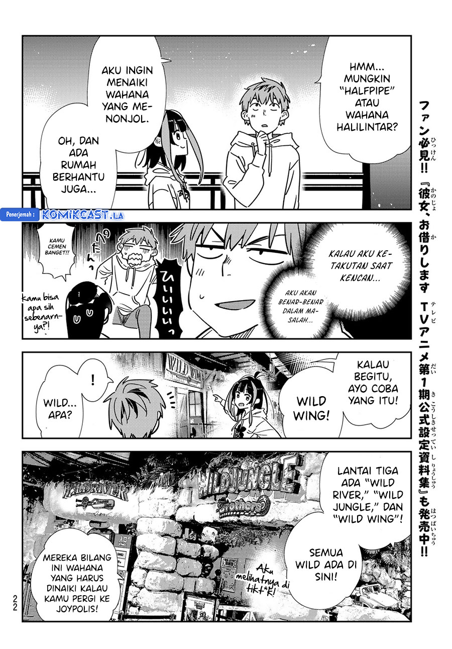Kanojo, Okarishimasu Chapter 338 Gambar 11