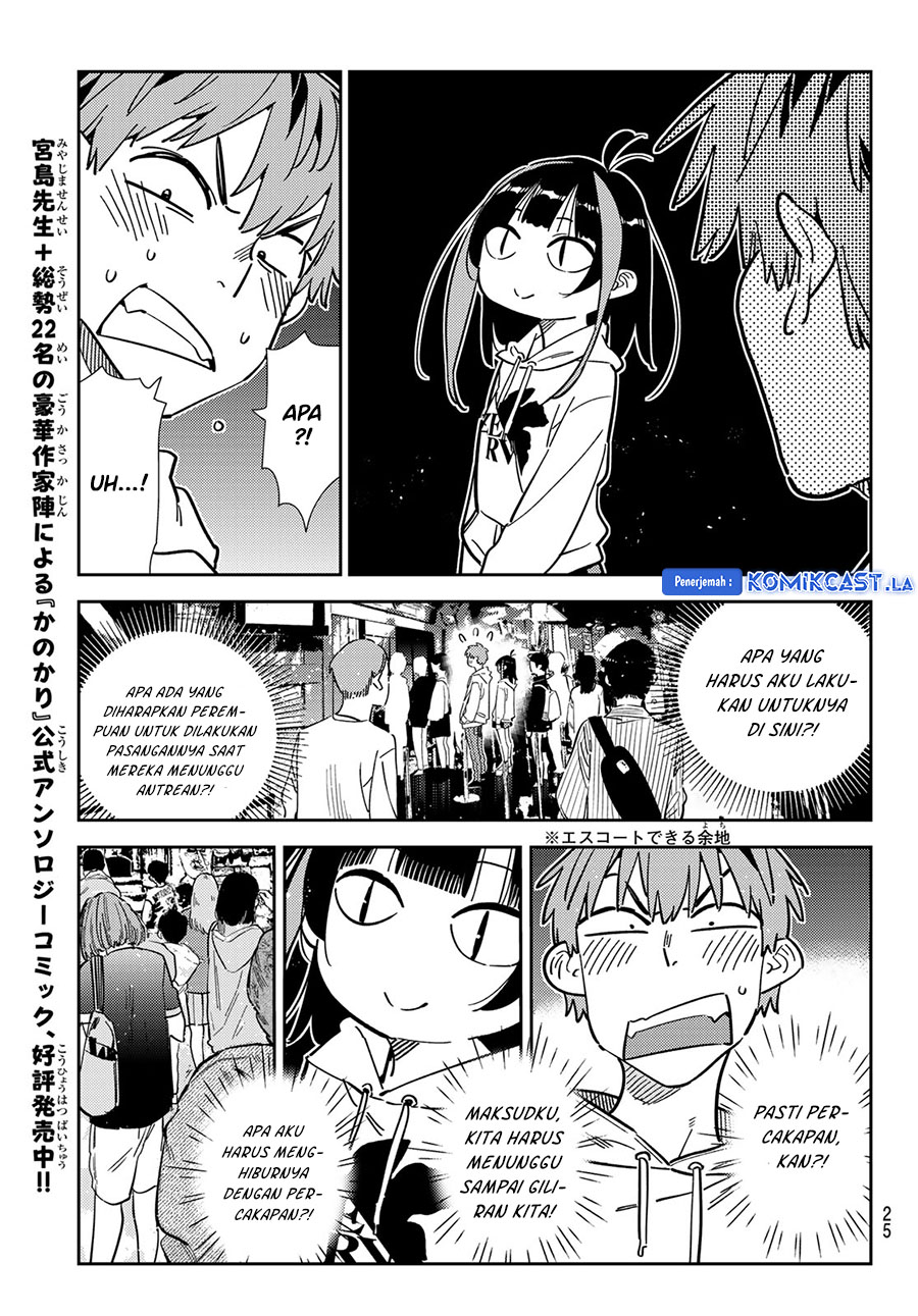 Kanojo, Okarishimasu Chapter 338 Gambar 14