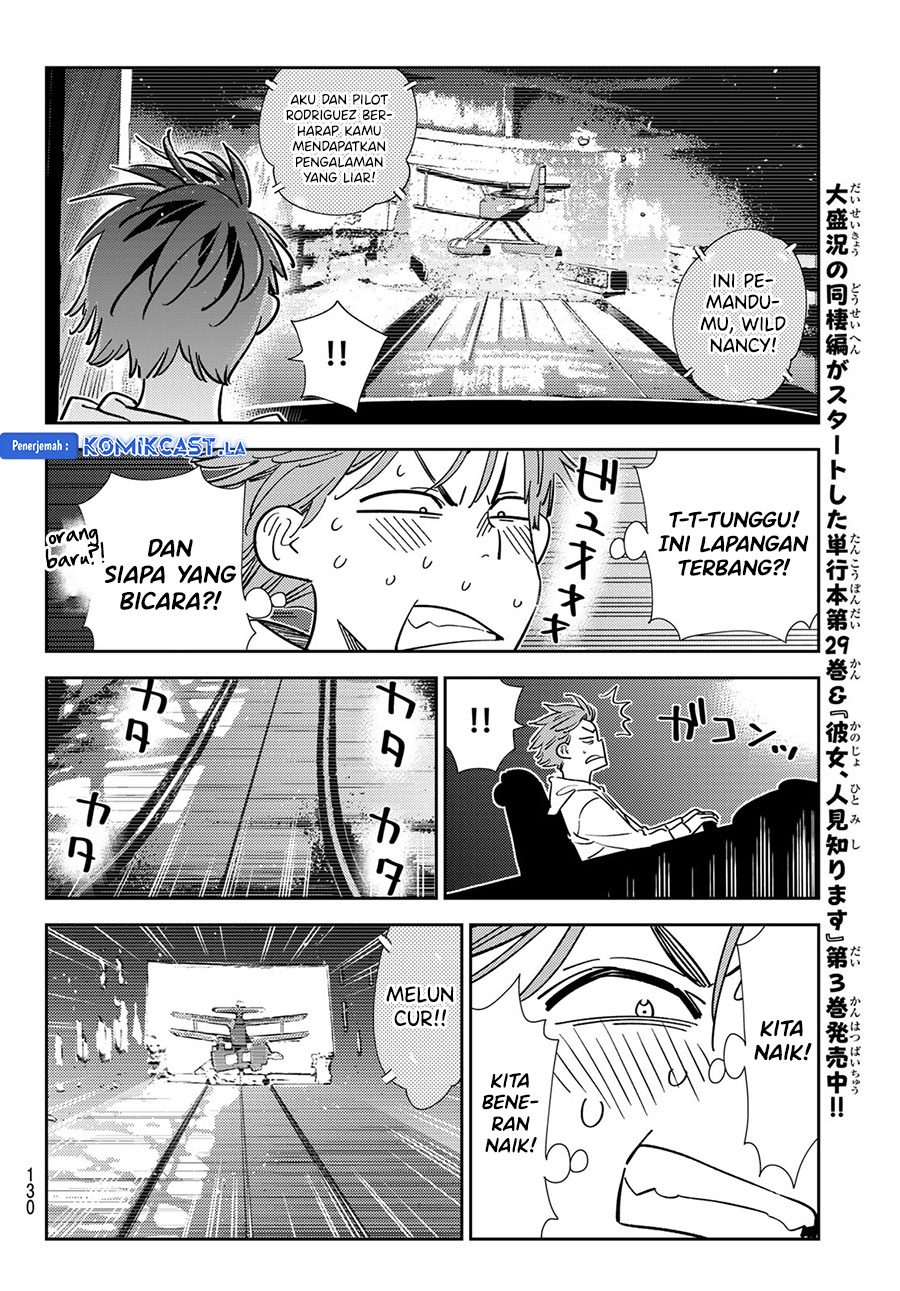 Kanojo, Okarishimasu Chapter 339 Gambar 10