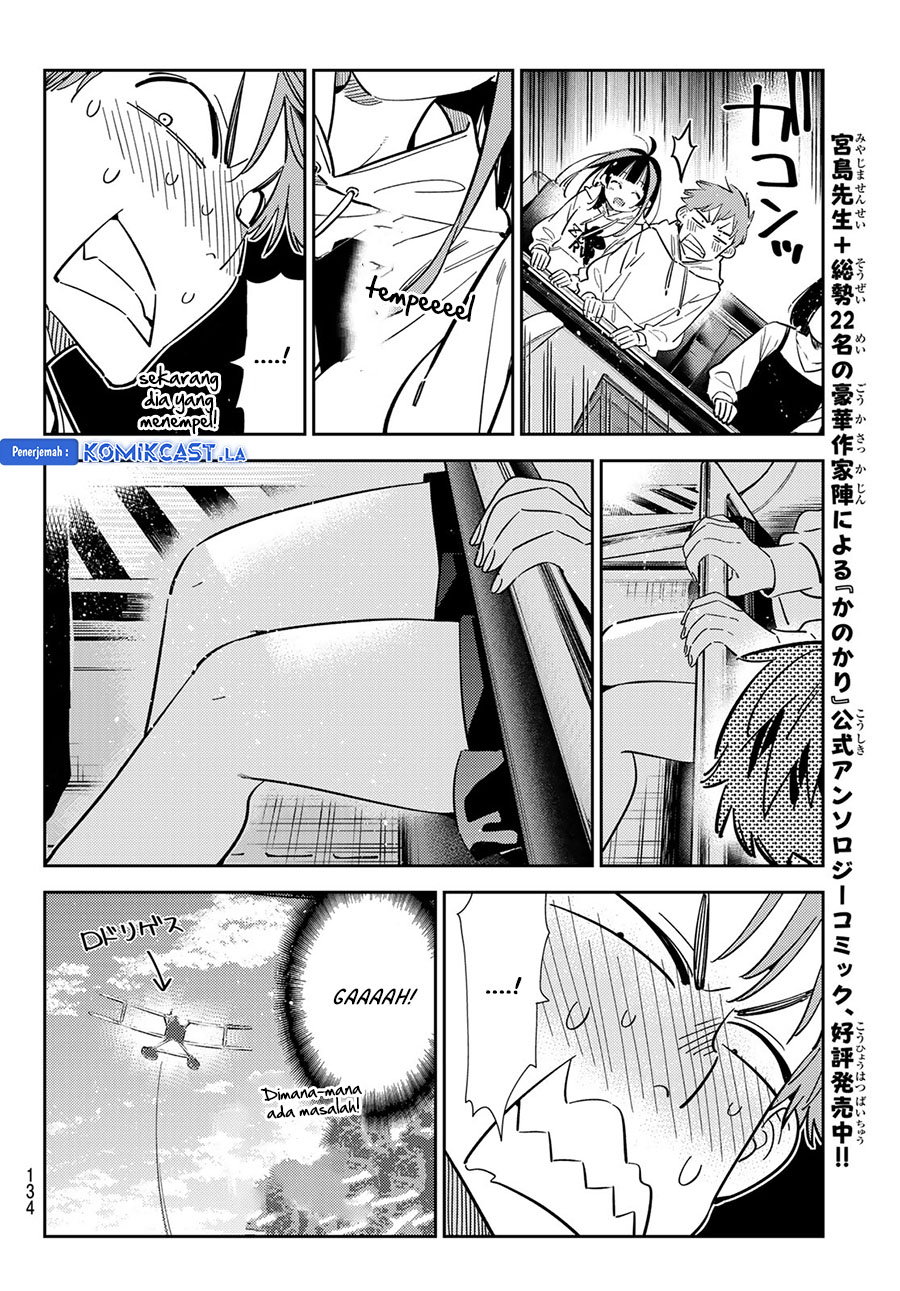 Kanojo, Okarishimasu Chapter 339 Gambar 14