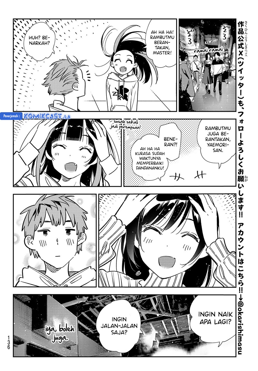Kanojo, Okarishimasu Chapter 339 Gambar 16