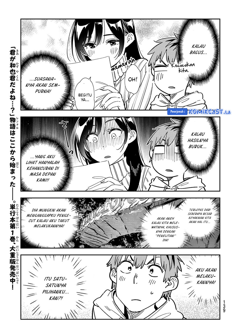 Kanojo, Okarishimasu Chapter 339 Gambar 19