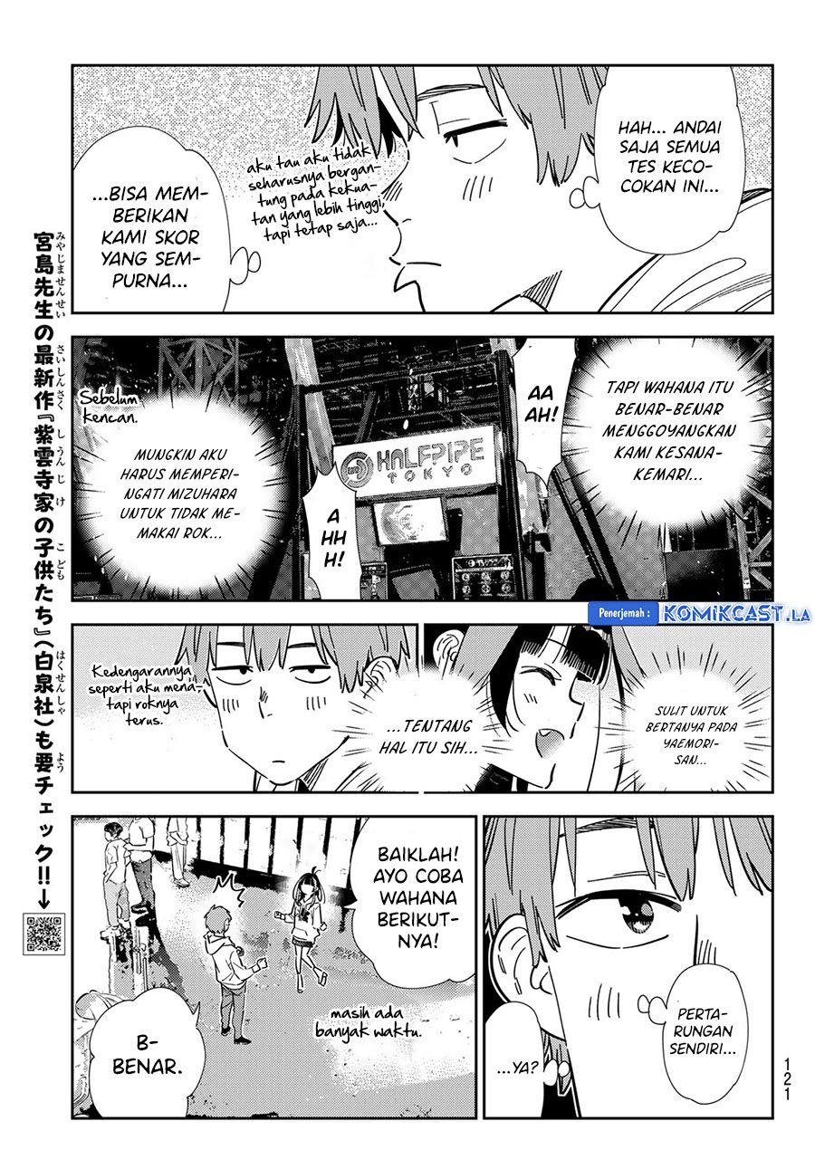 Kanojo, Okarishimasu Chapter 342 Gambar 9