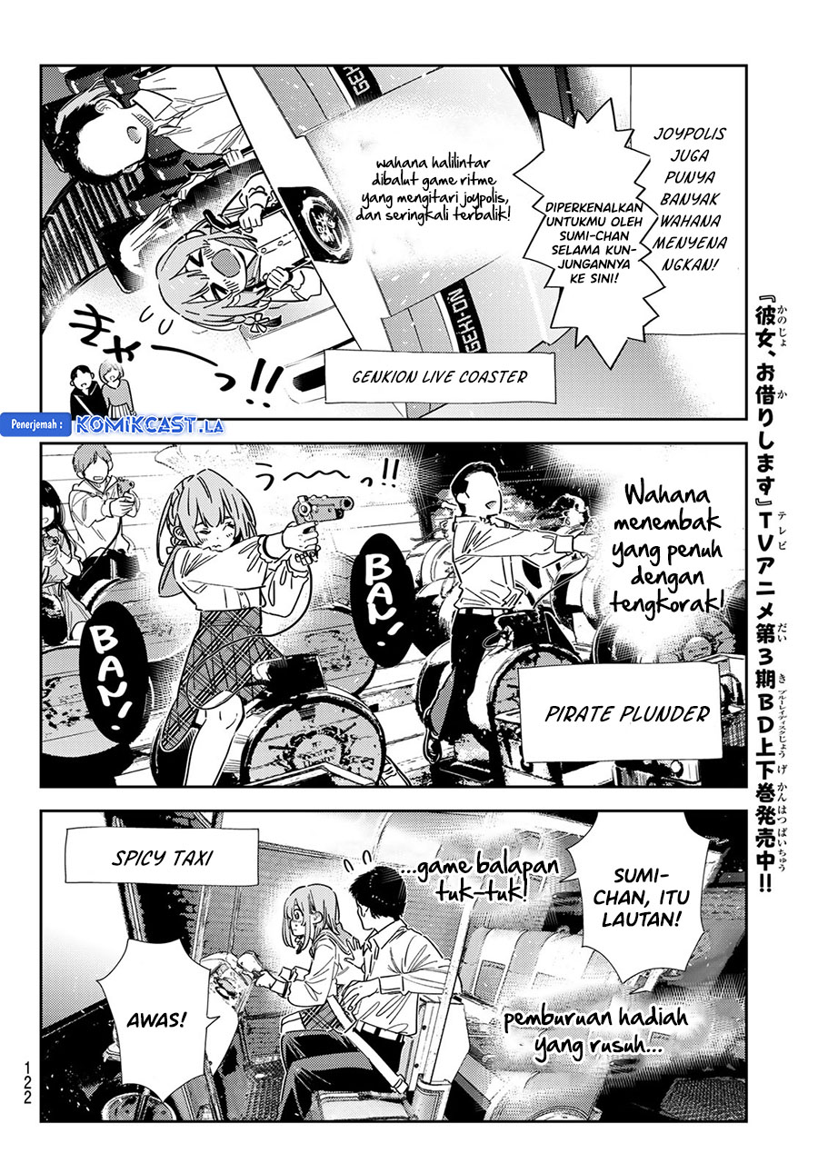 Kanojo, Okarishimasu Chapter 342 Gambar 10